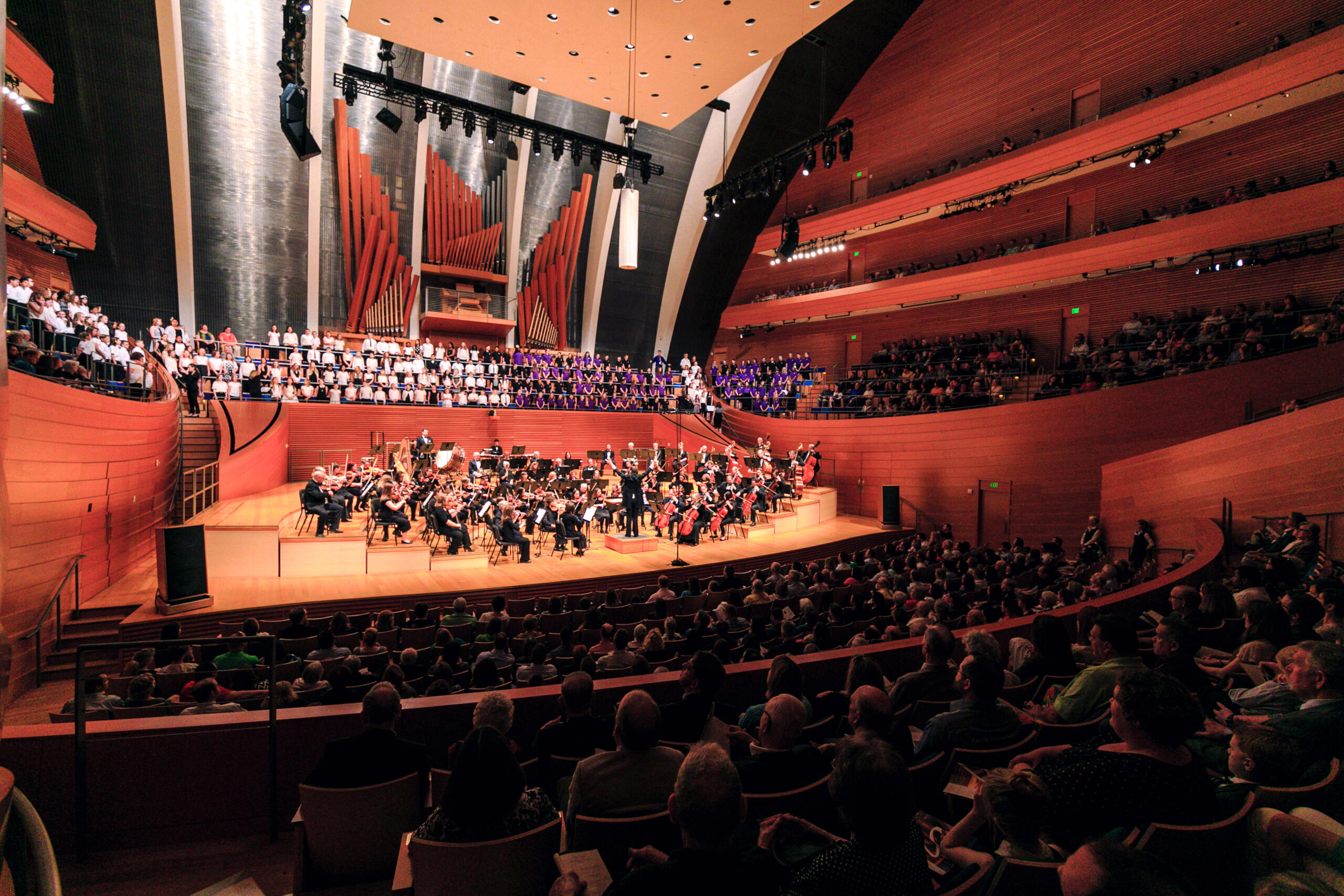 The NSO at the Kaufman Center.